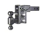 Gen-Y Hitch Mega-Duty Bolt-On 16K Adjustable 2-Inch Receiver Hitch Dual-Ball Mount; 2.50-Inch Drop (Universal; Some Adaptation May Be Required)