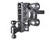 Gen-Y Hitch The BOSS Torsion-Flex 16K Adjustable 2-Inch Receiver Hitch Dual-Ball Mount with Pintle Lock; 7.50-Inch Drop (Universal; Some Adaptation May Be Required)