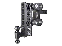 Gen-Y Hitch The BOSS Torsion-Flex 16K Adjustable 2.50-Inch Receiver Hitch Dual-Ball Mount with Pintle Lock; 7.50-Inch Drop (Universal; Some Adaptation May Be Required)