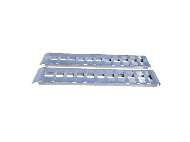 Gen-Y Hitch Heavy-Duty Aluminum Loading Ramps; 8-Foot (Universal; Some Adaptation May Be Required)