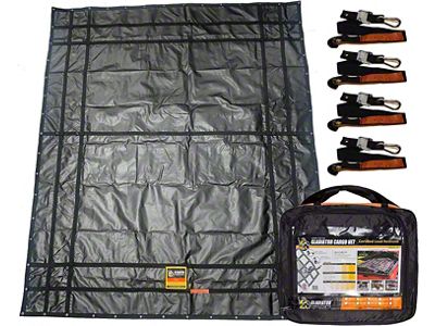 Gladiator Cargo Nets Waterproof Cargo Net; Large (99-24 Silverado 1500 w/ 8-Foot Long Box)