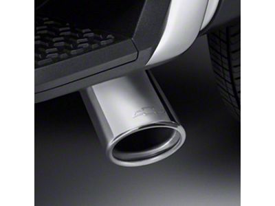 GM Direct Fit Exhaust Tip; 3-Inch; Polished (19-25 4.3L Sierra 1500)