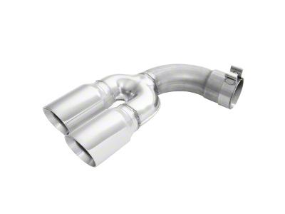 GM Direct Fit Exhaust Tips; 3.75-Inch; Polished (19-25 2.7L Sierra 1500)
