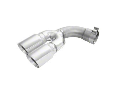 GM Direct Fit Exhaust Tips; 3.75-Inch; Polished (19-24 2.7L Sierra 1500)