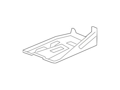 GM Battery Tray; Left (07-13 Sierra 1500)