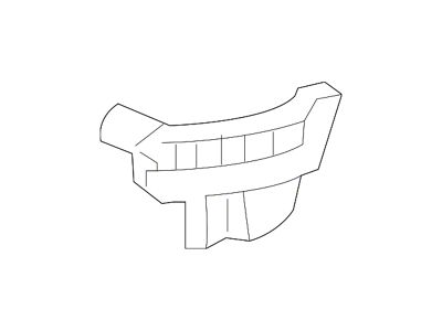 GM Bumper Cover Support; Front Right; Upper (16-18 Sierra 1500)