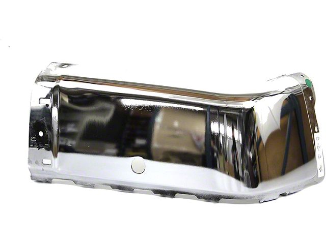 GM Bumper Extension; Rear Left Outer; With Rear Object Sensor; Chrome (07-13 Sierra 1500)