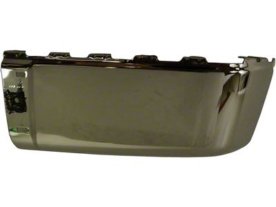 GM Bumper Extension; Rear Right Outer; Without Rear Object Sensors; Chrome (07-13 Sierra 1500)