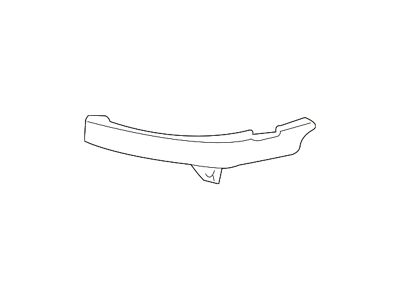 GM Bumper to Body Filler Panel; Front Right; Outer (99-06 Sierra 1500)