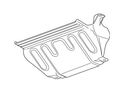 GM Lower Splash Shield (19-25 V8 Sierra 1500 Crew Cab)