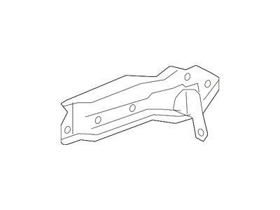 GM Fender Brace; Front Left; Rear Upper Bracket (14-18 Sierra 1500)