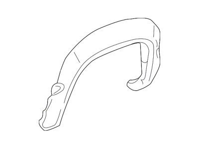 GM Fender Flare; Rear Passenger Side; Smooth Primered (99-06 Sierra 1500)