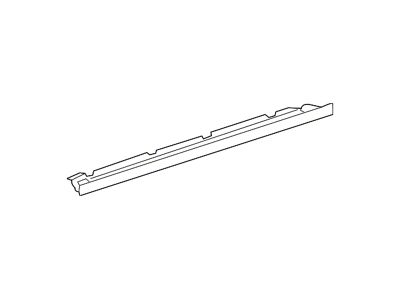 GM Grille Air Deflector; Lower Radiator Baffle (14-18 Sierra 1500)