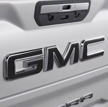 Gm Sierra 1500 Grille And Tailgate Emblems Black 84364354 19 24