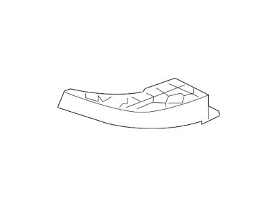 GM Bumper Cover Support; Rear Left; Outer (15-19 Sierra 2500 HD)