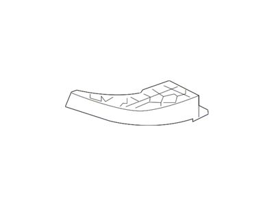 GM Bumper Cover Support; Rear Right; Outer (15-19 Sierra 2500 HD)
