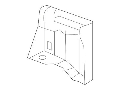 GM Bumper Support; Front Right; Bracket (15-19 Sierra 2500 HD)