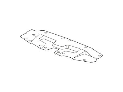 GM Panel Molding; Front (07-10 Sierra 2500 HD)