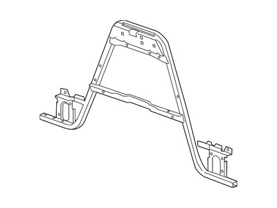 GM Radiator Support; Front Brace (11-14 Sierra 2500 HD)