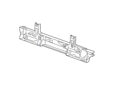 GM Radiator Support; Lower Bracket (15-19 Sierra 2500 HD)