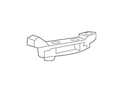 Bumper Cover Support; Front Right; Side Mounting (15-19 Sierra 3500 HD)