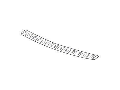 GM Bumper Step Pad; Front (15-19 Sierra 3500 HD)