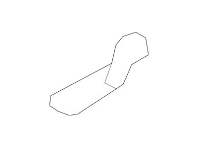 GM Fender Brace; Front Right; Hood Hinge Bracket (07-14 Sierra 3500 HD)