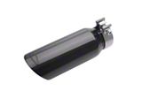 Direct Fit Exhaust Tip; 3-Inch; Black Chrome (19-26 2.7L Silverado 1500)