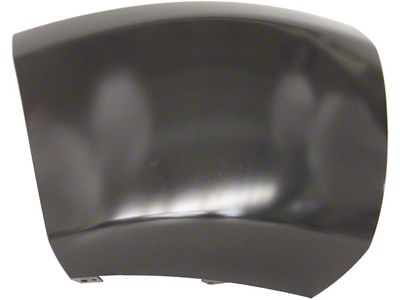 GM Bumper Cover; Front Right; End; Without Fog Lamps; Primered (07-13 Silverado 1500)