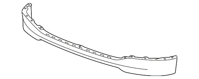 けんぼーGM様 GM Silverado 1500 Bumper Cover; Front Lower; With Impact Bar