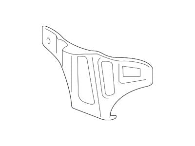 GM Bumper Cover Support; Front Center; Lower Fascia (16-18 Silverado 1500)