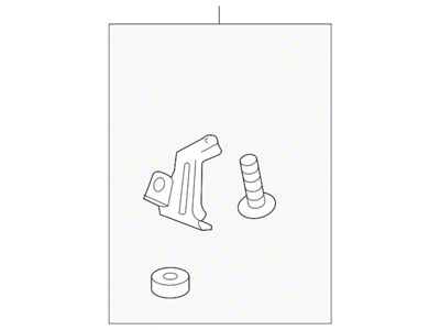 GM Bumper Cover Support; Front Right; Inner (19-25 Silverado 1500)