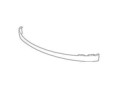 GM Bumper Deflector; Front; Extension (07-13 Silverado 1500)