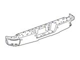 Rear Bumper Face Bar; Pre-Drilled for Backup Sensors; Chrome (14-18 Silverado 1500)