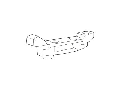 GM Bumper Support; Front Right; Side Mounting Guide; Bracket (16-18 Silverado 1500)
