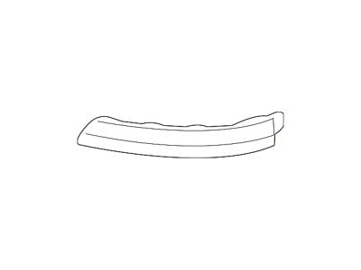 GM Front Bumper to Body Outer Filler Panel; Driver Side; Primed (16-18 Silverado 1500)