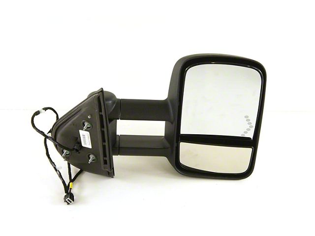 GM Door Mirror Set; Right; Power; Trailer Tow Type; Assembly (07-13 Silverado 1500)