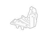 GM Fender Brace; Front Left; Wheel House Bracket (19-26 Silverado 1500)
