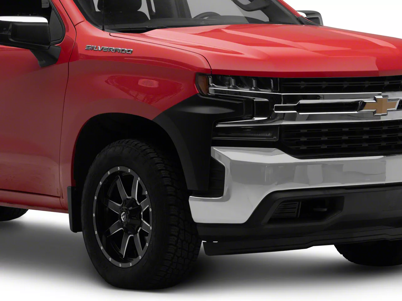 Silverado 1500 Front Bumper Outer Filler Panel; Passenger Side (19-26 ...
