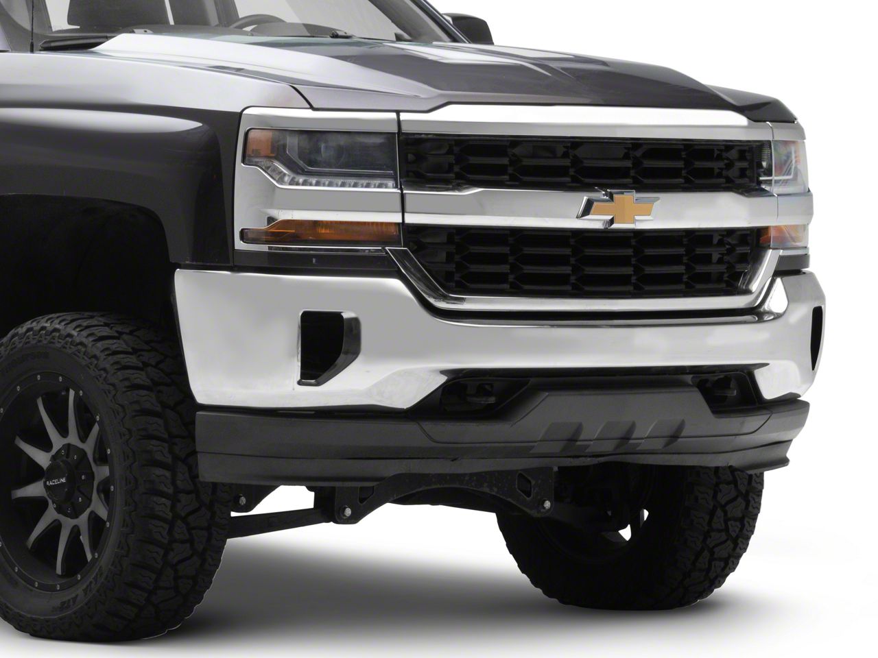GM Silverado 1500 Front Bumper; Chrome 84029799 (16-18 GM Silverado 1500 Front Bumper; Chrome 84029799 (16-18