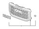 GM Grille; Without Z71 Package; Assembly (15-18 Silverado 1500)