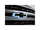 GM Illuminated Front Grille Emblem; Black (19-24 Silverado 1500)