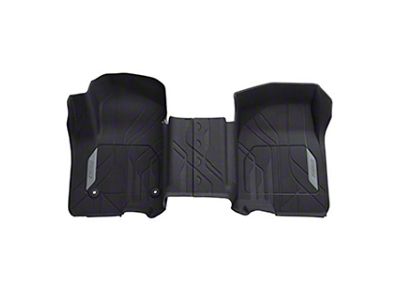 GM Interlocking All-Weather Front Floor Liner with Z71 Logo; Dark Atmosphere (19-25 Silverado 1500 Crew Cab)