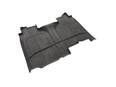 GM Interlocking All-Weather Second Row Floor Liner; Dark Atmosphere (19-25 Silverado 1500 Crew Cab)