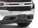License Plate Bracket; Front (19-26 Silverado 1500)