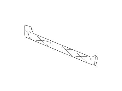 GM Rocker Panel; Inner; Left (99-18 Silverado 1500 Extended Cab, Double Cab)