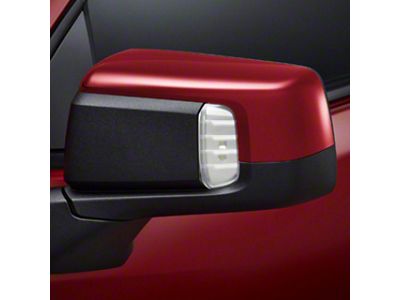 GM Side Mirror Covers; Cajun Red (19-23 Silverado 1500)