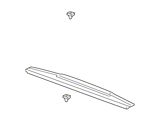 GM Tailgate Molding; Textured (19-26 Silverado 1500)