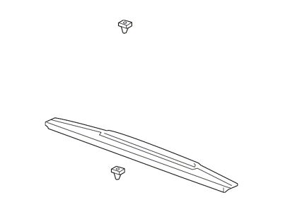 GM Tailgate Molding; Textured (19-25 Silverado 1500)