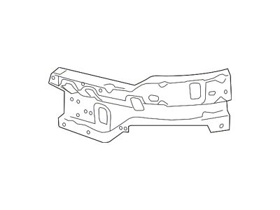 GM Bumper Bracket; Front Right (11-14 Silverado 2500 HD)